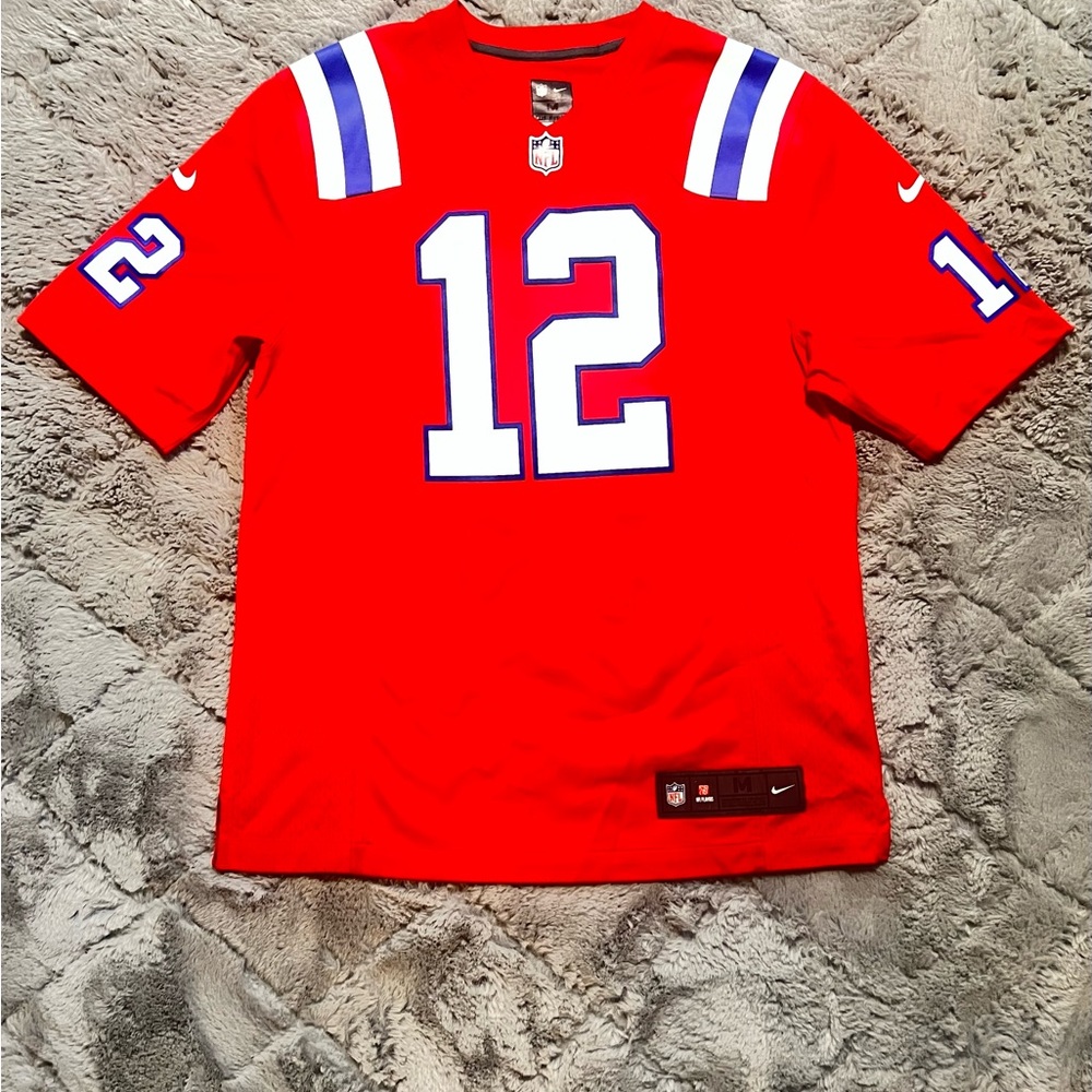 Nike Tom Brady New England Patriots Football Jersey